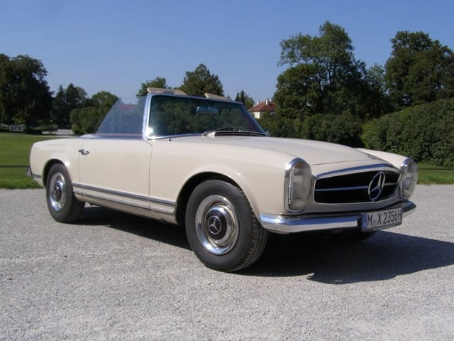 rent a mercedes 230 sl munich