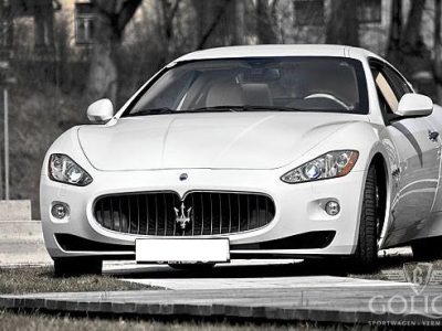 Front View of Maserati Gran Turismo in Leoben