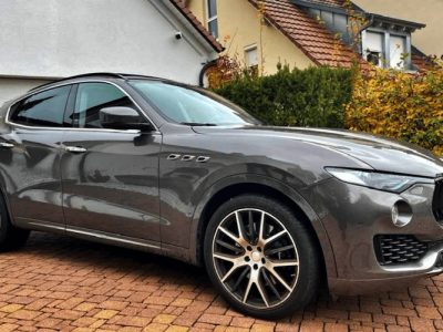 Side View of Maserati Levante S in Vienna