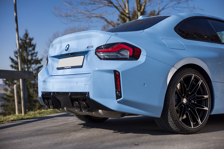 Back BMW M2 Coupe at Lake Constance
