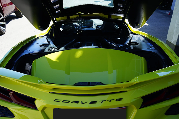 Back details Chevrolet Corvette C8 Stingray in Linz