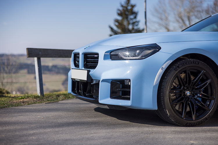 Front BMW M2 Coupe at Lake Constance
