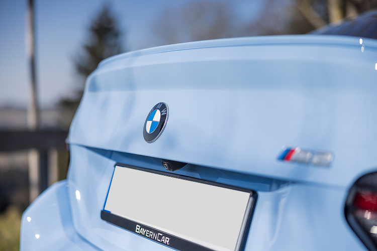 Back details BMW M2 Coupe at Lake Constance