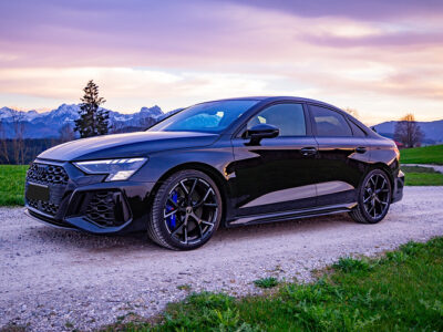 Rent an Audi RS3 8Y 2.5 TFSI north of Innsbruck