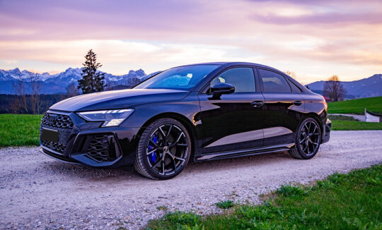 Rent an Audi RS3 8Y 2.5 TFSI north of Innsbruck