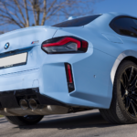 Back right BMW M2 Coupe at Lake Constance