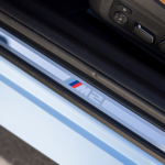 Model brand BMW M2 Coupe at Lake Constance