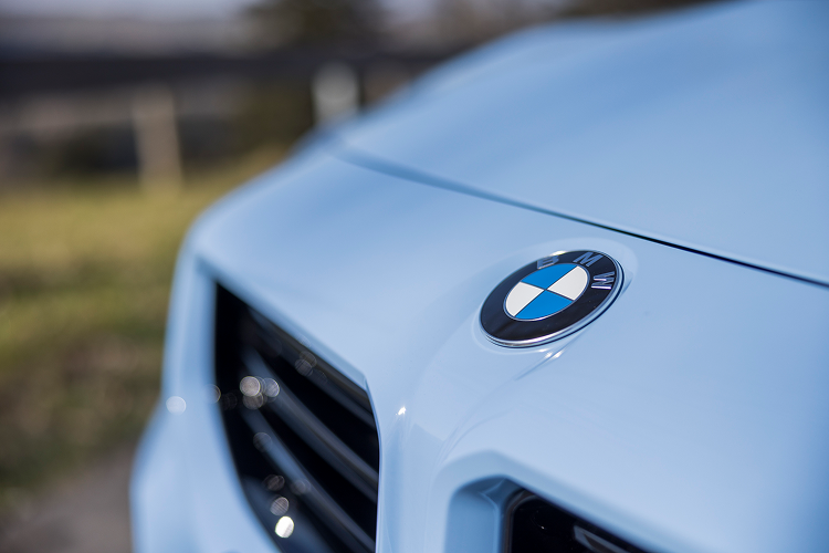 Logo front BMW M2 Coupe at Lake Constance