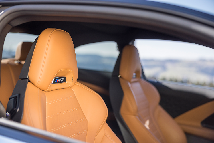 Seats BMW M2 Coupe at Lake Constance