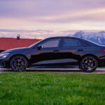 Side view Audi RS3 8Y 2.5 TFSI north of Innsbruck