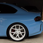 Side view BMW M2 in Kufstein