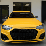 Front view Audi RS4 Avant in Hufstein