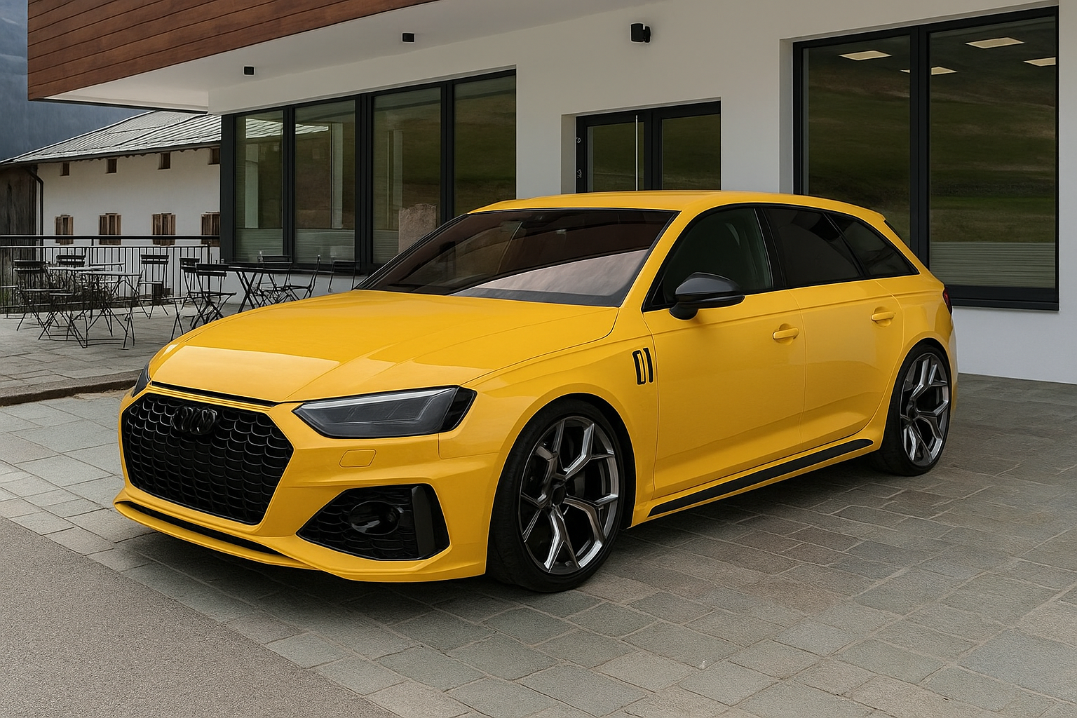 Rent an Audi RS4 Avant in Hufstein