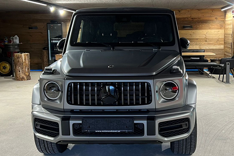 Front view Mercedes G63 AMG in Kufstein