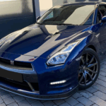Left view Nissan GTR R35 in Imst