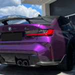 Rear view BMW M3 Competition in Imst