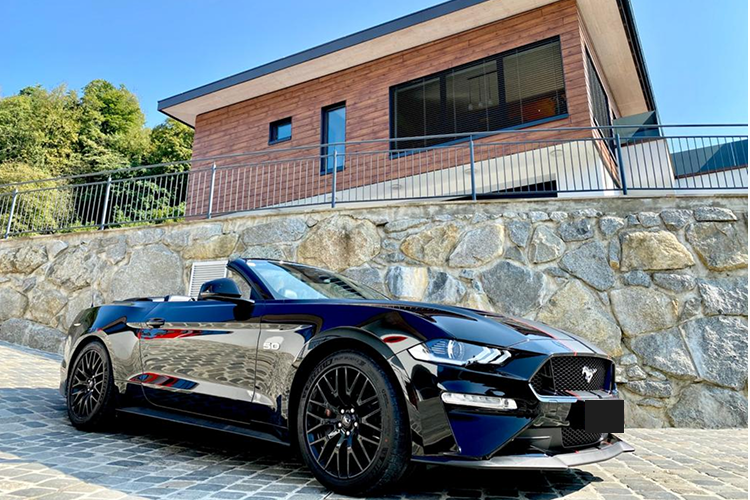 Siede view Ford Mustang GT in Hufstein