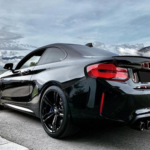 Back view BMW M2 in Kufstein