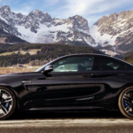 Side view BMW M2 in Kufstein