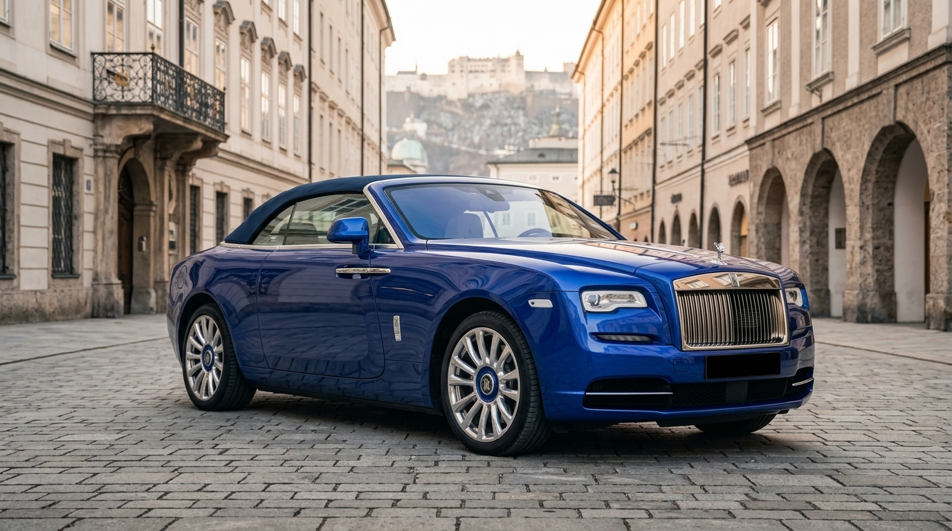 Rent Rolls-Royce Dawn in Salzburg hero