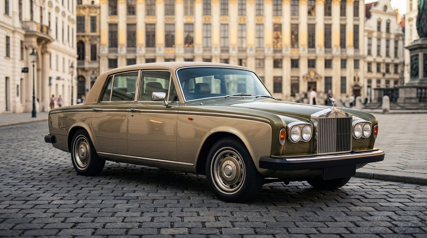 Rent Rolls Royce Silver Shadow II in Vienna Hero