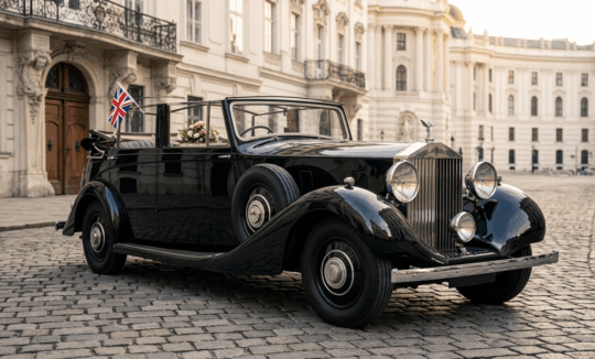 Rent Rolls Royce Wraith Open Tourer in Vienna Hero