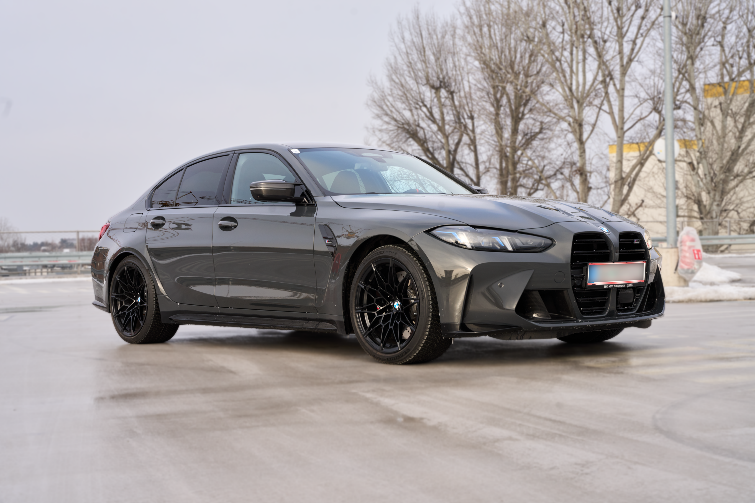 Rent BMW M3 Competition xDrive in Graz front