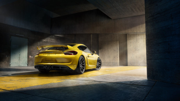 Rent Porsche Cayman GT4 in Leoben Heck