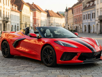 Rent a Chevrolet Corvette C8 Stingray Convertible in Leoben Hero