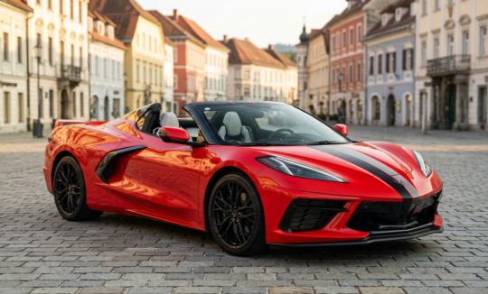 Rent a Chevrolet Corvette C8 Stingray Convertible in Leoben Hero
