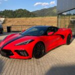 Rent a Chevrolet Corvette C8 Stingray Convertible in Leoben Front