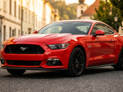 Rent a Ford Mustang GT in Leoben hero