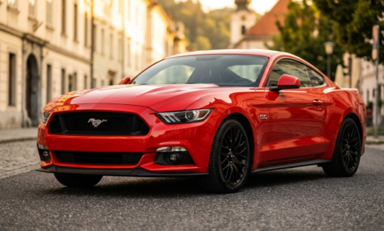 Rent a Ford Mustang GT in Leoben hero