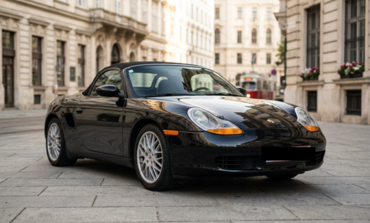 Rent a Porsche Boxster Spirit in Vienna Hero