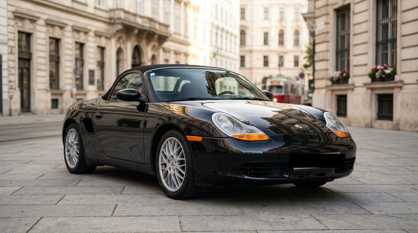 Rent a Porsche Boxster Spirit in Vienna Hero